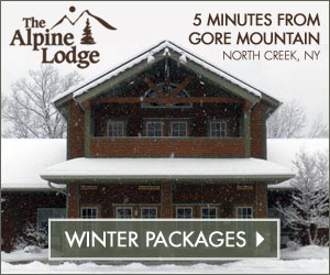 display ad for alpine lodge