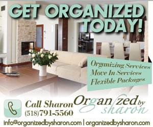 Get Organized Today! Call Organized By Sharon >>